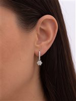 Earrings Recarlo Woman in Gold Diamante 0.21 Ct XB 697/040 - XB 697/040
